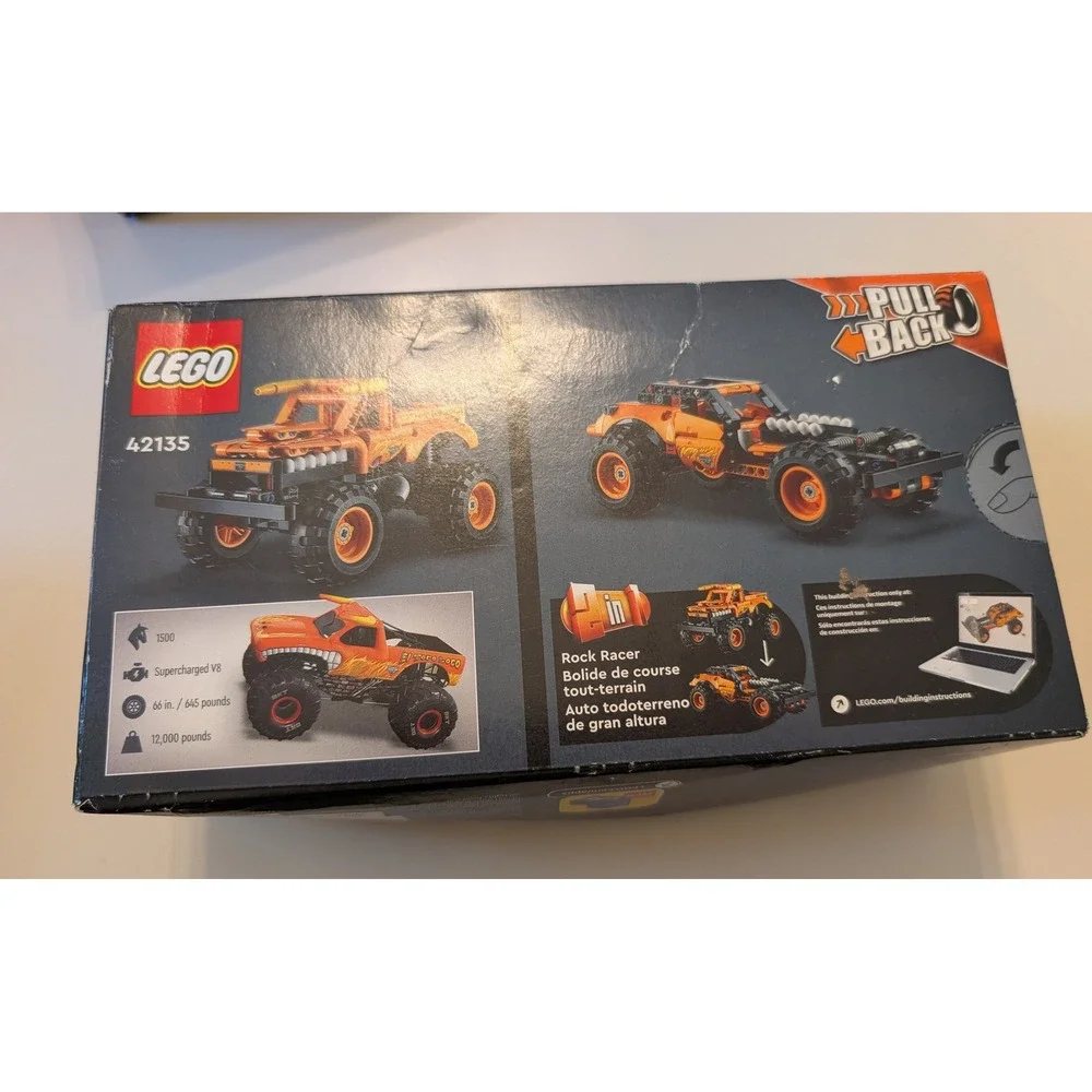 Lego mechanical product back